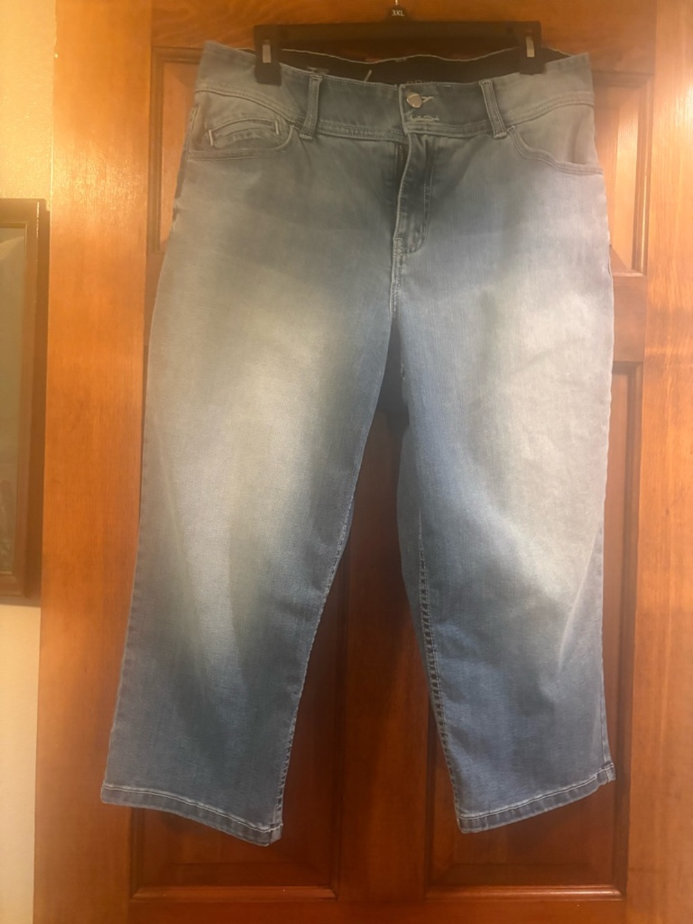 Light Wash Capri Jeans Lane Bryant